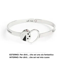 Online Bracciale rigido zia coccinella Bracciali