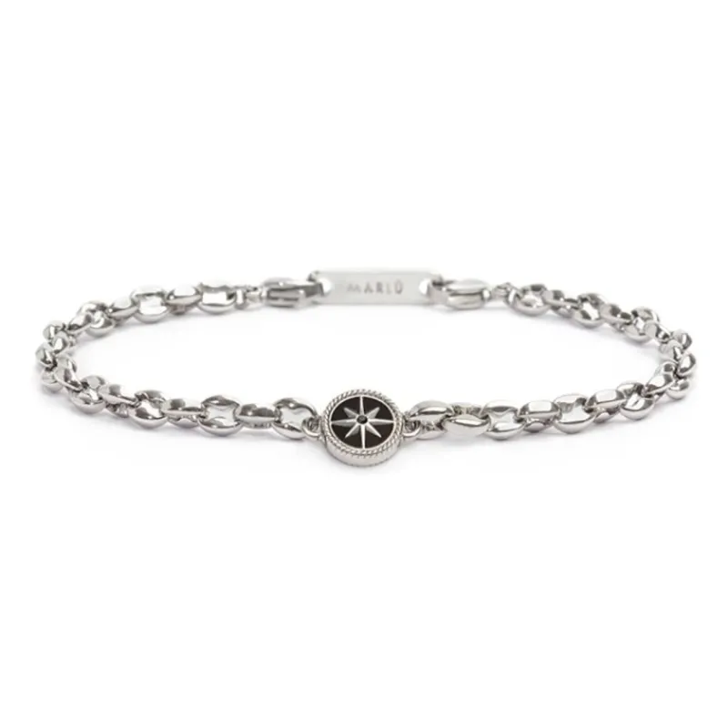 Outlet Bracciale rosa dei venti catena marine Bracciali