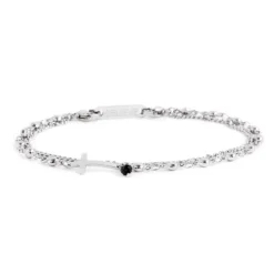 Discount Bracciale rosario croce Bracciali