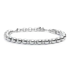 Outlet Bracciale sfere ematite 8mm Bracciali