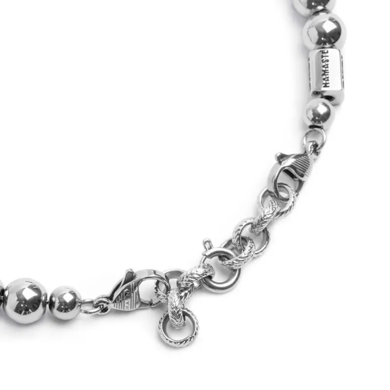 Outlet Bracciale sfere ematite 8mm Bracciali