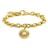 Online Bracciale sole pendente con perla Bracciali