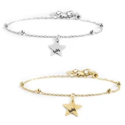 Fashion Bracciale stella lucky Bracciali