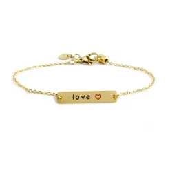 New Bracciale tag love Bracciali