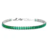 Hot Bracciale tennis cristalli baguette Bracciali