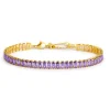 Sale Bracciale tennis zirconi baguette Bracciali