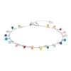 Best Cavigliera catena con agata colorata pendente Cavigliere