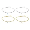 New Cavigliera con zircone baguette Cavigliere