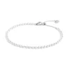 Fashion Cavigliera perle bianche Cavigliere