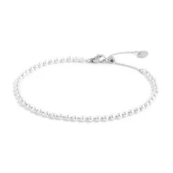 Fashion Cavigliera perle bianche Cavigliere