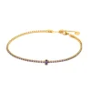Hot Cavigliera tennis zircone centrale Cavigliere