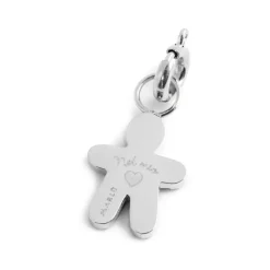 Best Charm bimbo cuore smalto azzurro Charms