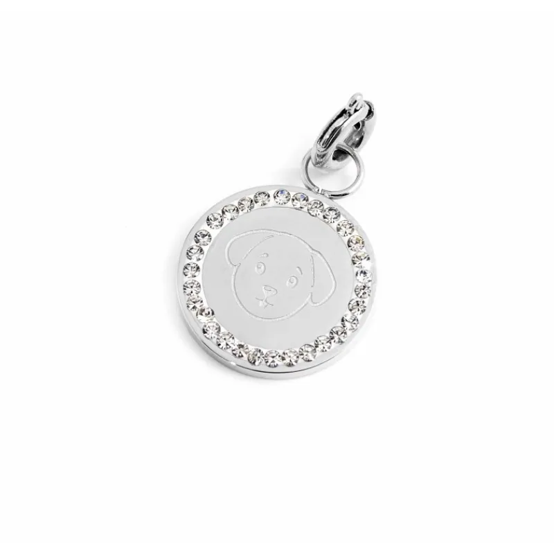 New Charm cane con cristalli Amici Pelosetti | Charms