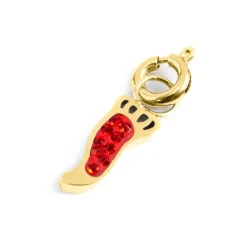 Fashion Charm corno con cristalli Charms