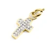 Best Charm croce con cristalli Charms