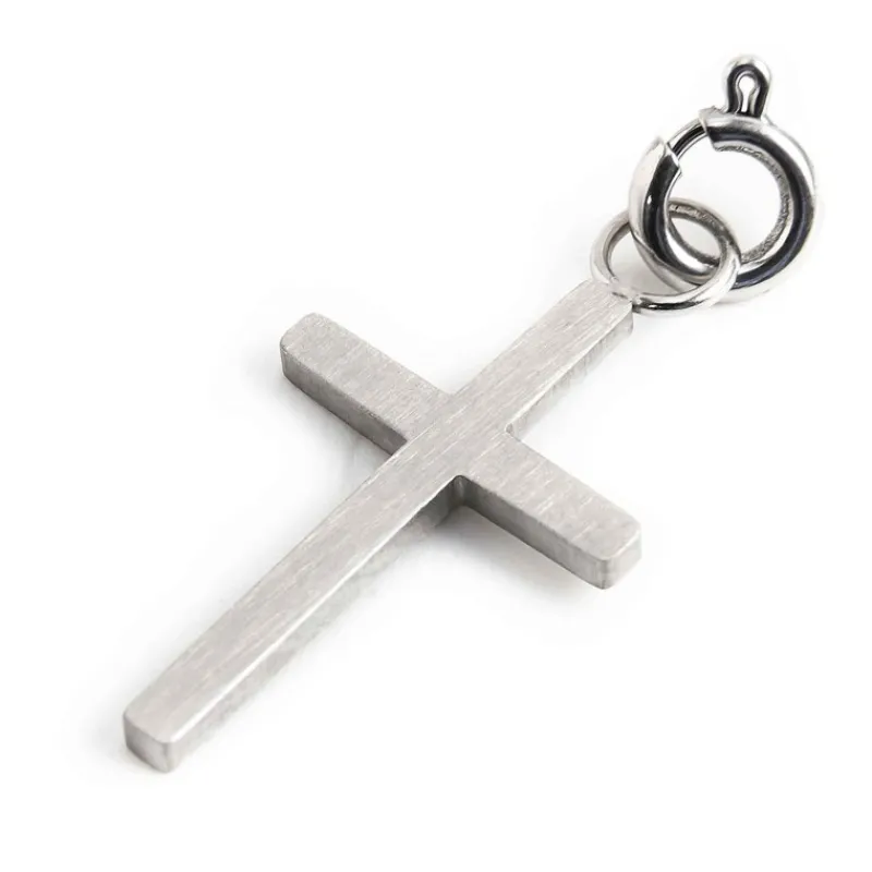 Online Charm croce satinata Charms
