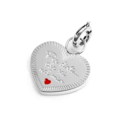 Discount Charm cuore amica con zircone Charms