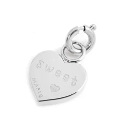 Online Charm cuore con zircone Charms