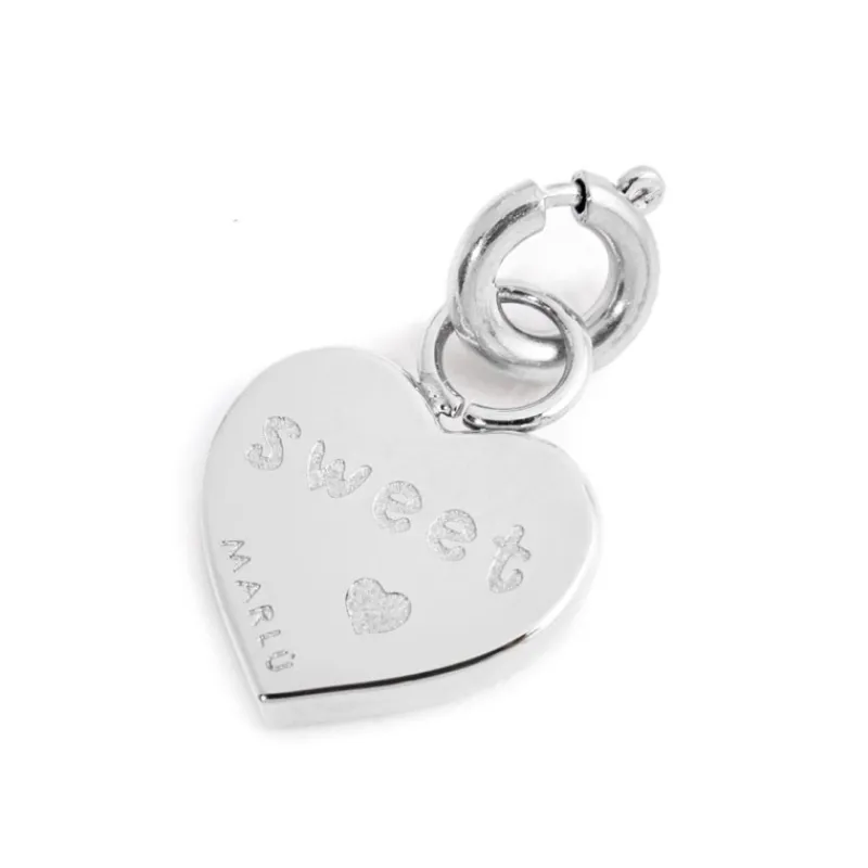 Online Charm cuore con zircone Charms