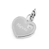 Discount Charm cuore nipote con zircone Charms