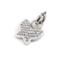 Clearance Charm farfalla con cristalli Charms