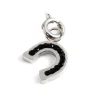 Outlet Charm ferro di cavallo con cristalli Charms