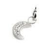 Discount Charm luna con cristalli Charms