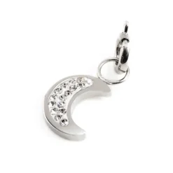 Discount Charm luna con cristalli Charms