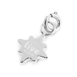Outlet Charm rosa dei venti con zircone Charms