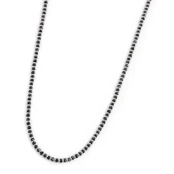 Hot Collana agata nera Collane