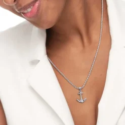New Collana ancora pendente Collane