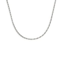 Sale Collana catena a corda 2mm Collane