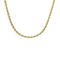 Sale Collana catena a corda 2,5mm Collane