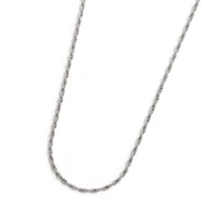 Sale Collana catena a corda 2mm Collane