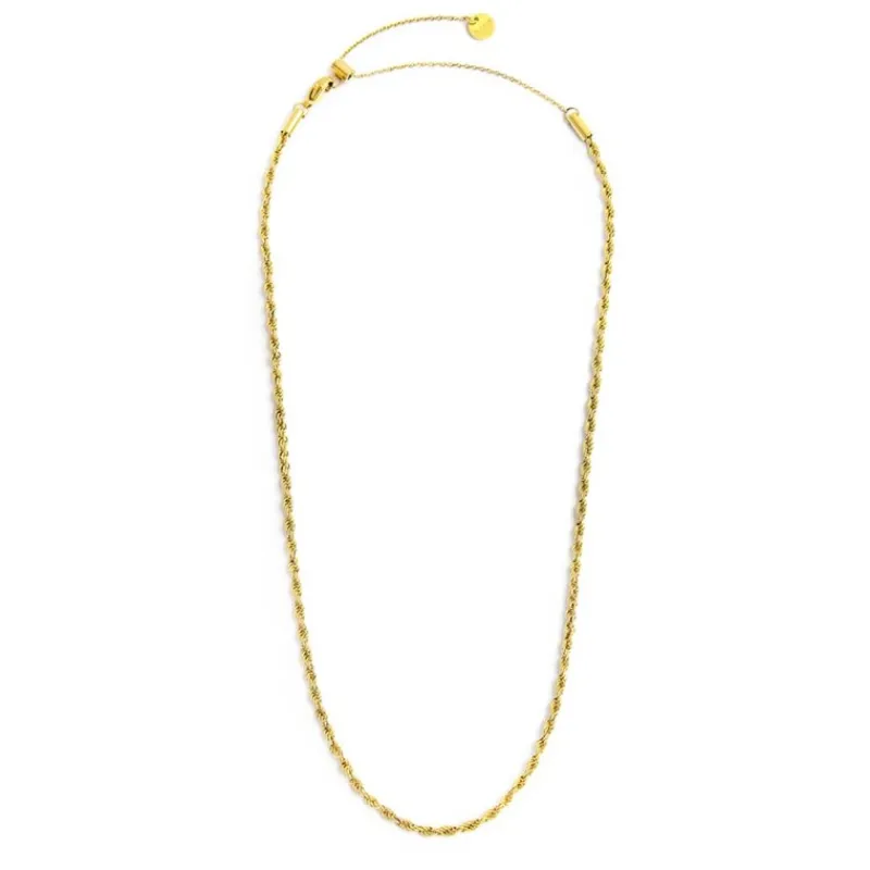 Sale Collana catena a corda 2,5mm Collane