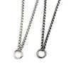 New Collana catena box chain diamantata Collane