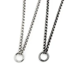 New Collana catena box chain diamantata Collane