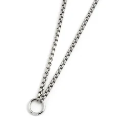 New Collana catena box chain diamantata Collane