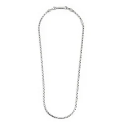 Sale Collana catena box oval 3mm Collane