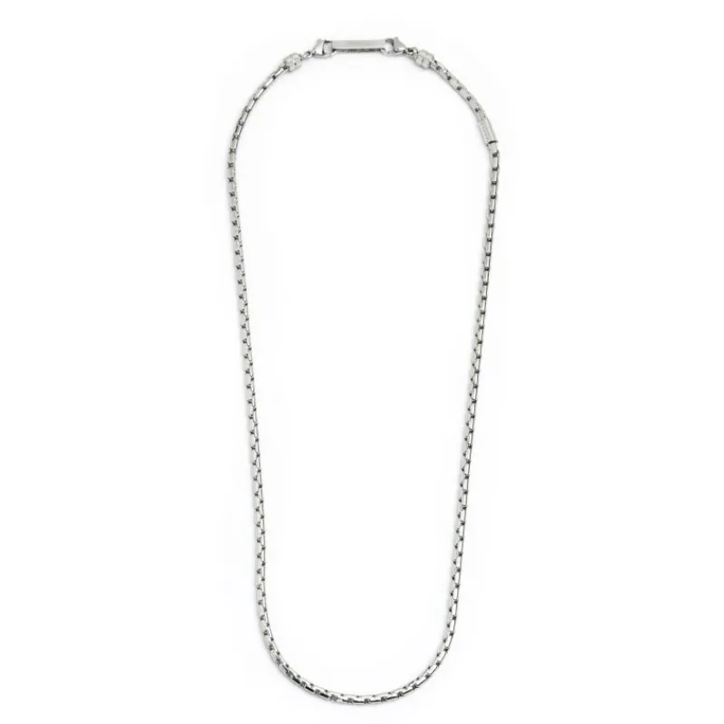 Sale Collana catena box oval 3mm Collane