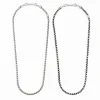 Sale Collana catena box rounded 4mm Collane