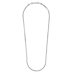New Collana catena box rounded 2mm Collane