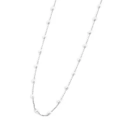 Clearance Collana catena con perle Collane