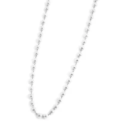 Fashion Collana catena con perle 4,3mm Collane