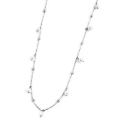 Outlet Collana catena con perle e sfere Collane