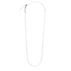 Fashion Collana catena con perle ovali Collane