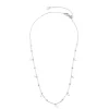 Fashion Collana catena con sfere e perle Collane
