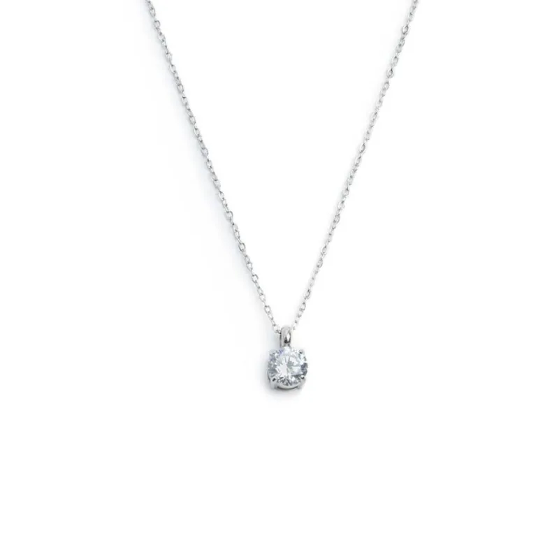 Best Collana catena cutting cross zircone centrale 5,25mm Collane