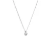 Sale Collana catena cutting cross zircone centrale 4,25mm Collane