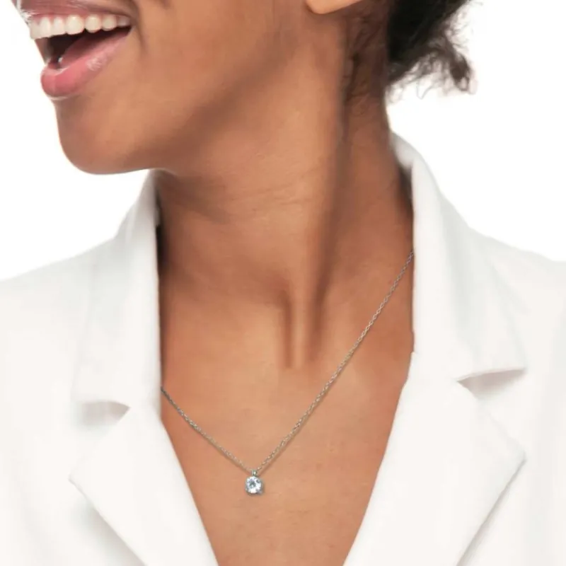 Best Collana catena cutting cross zircone centrale 5,25mm Collane